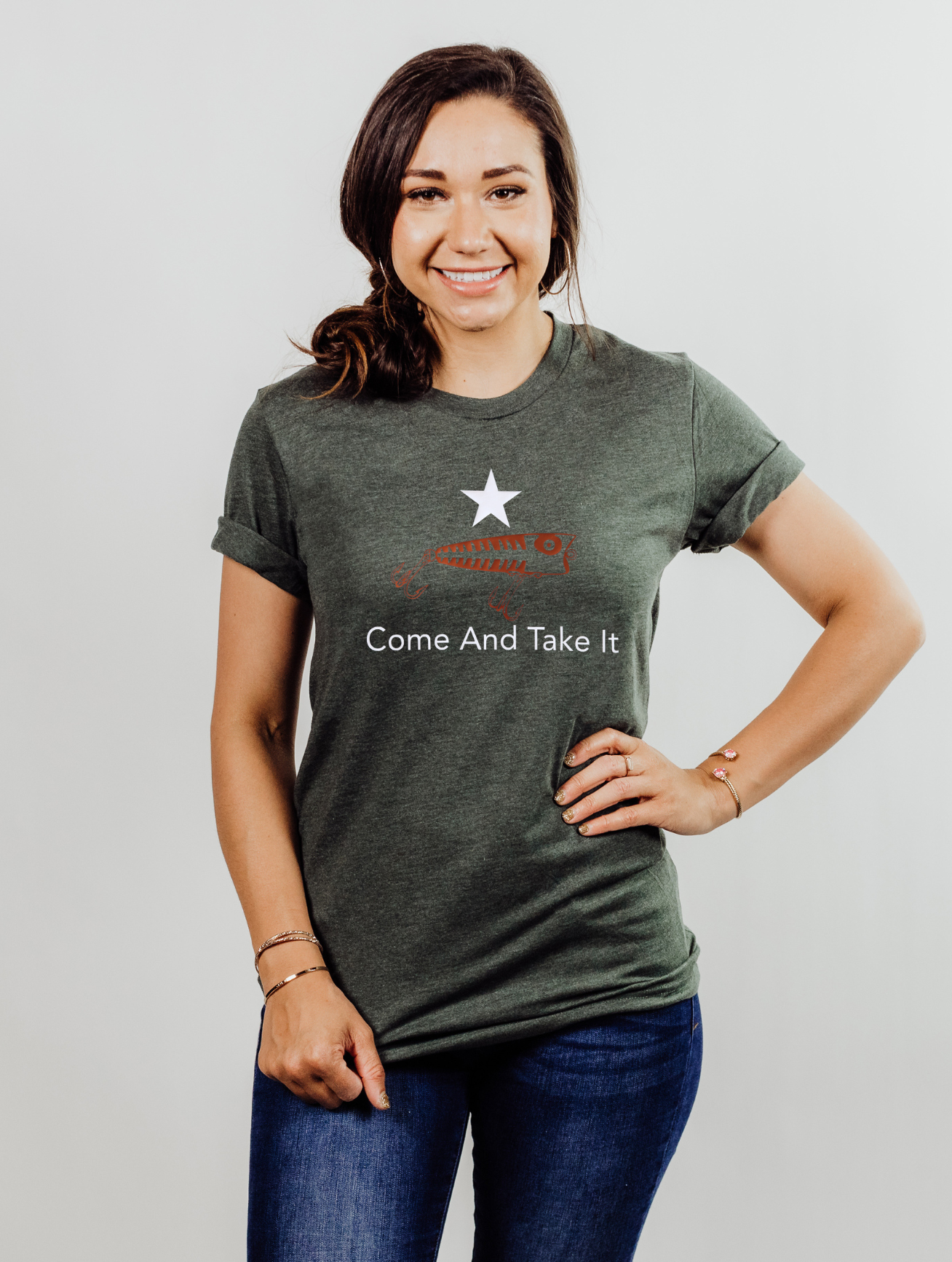 Come and Take It (Fishing Lure) Unisex T-shirt