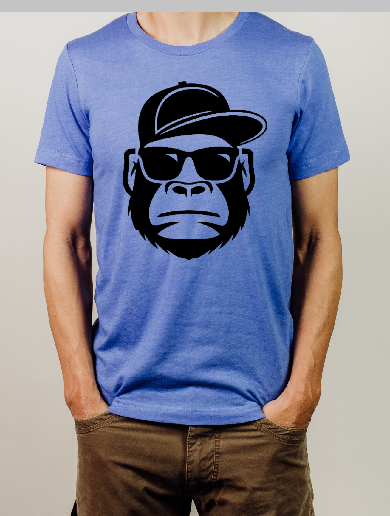 Gorilla with Sunglasses - Unisex T-shirt