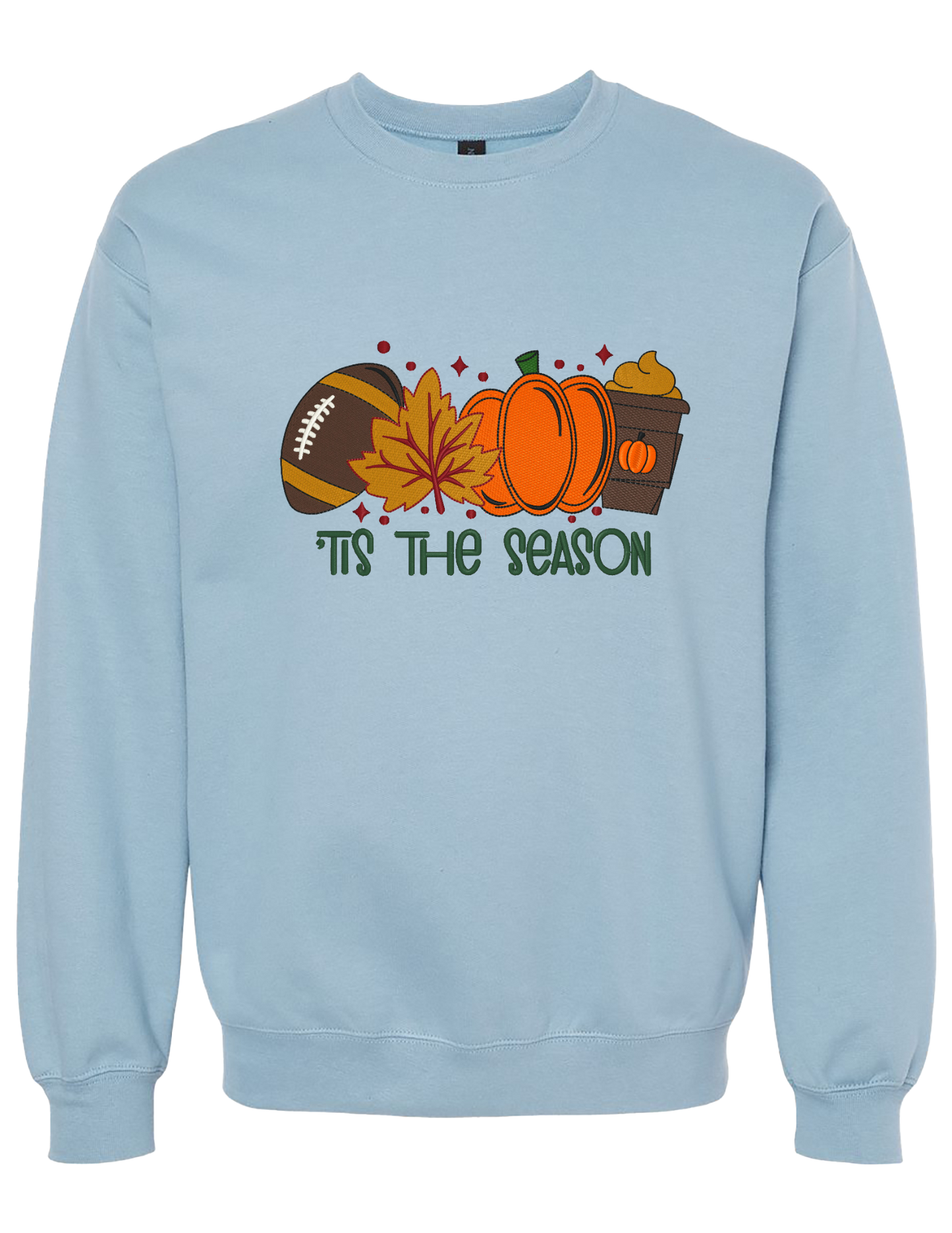 Tis The Season Embroidered Sweatshirt