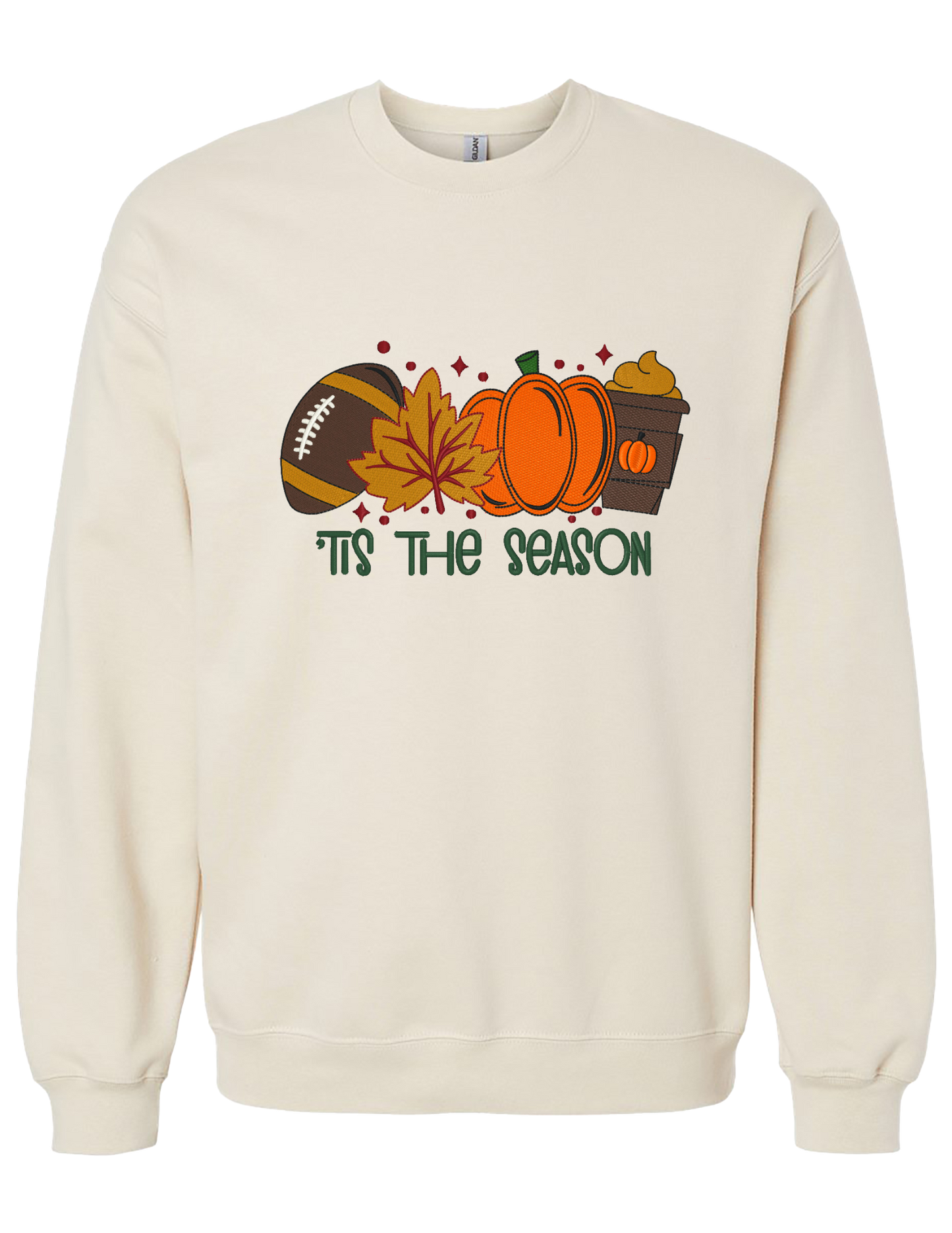 Tis The Season Embroidered Sweatshirt