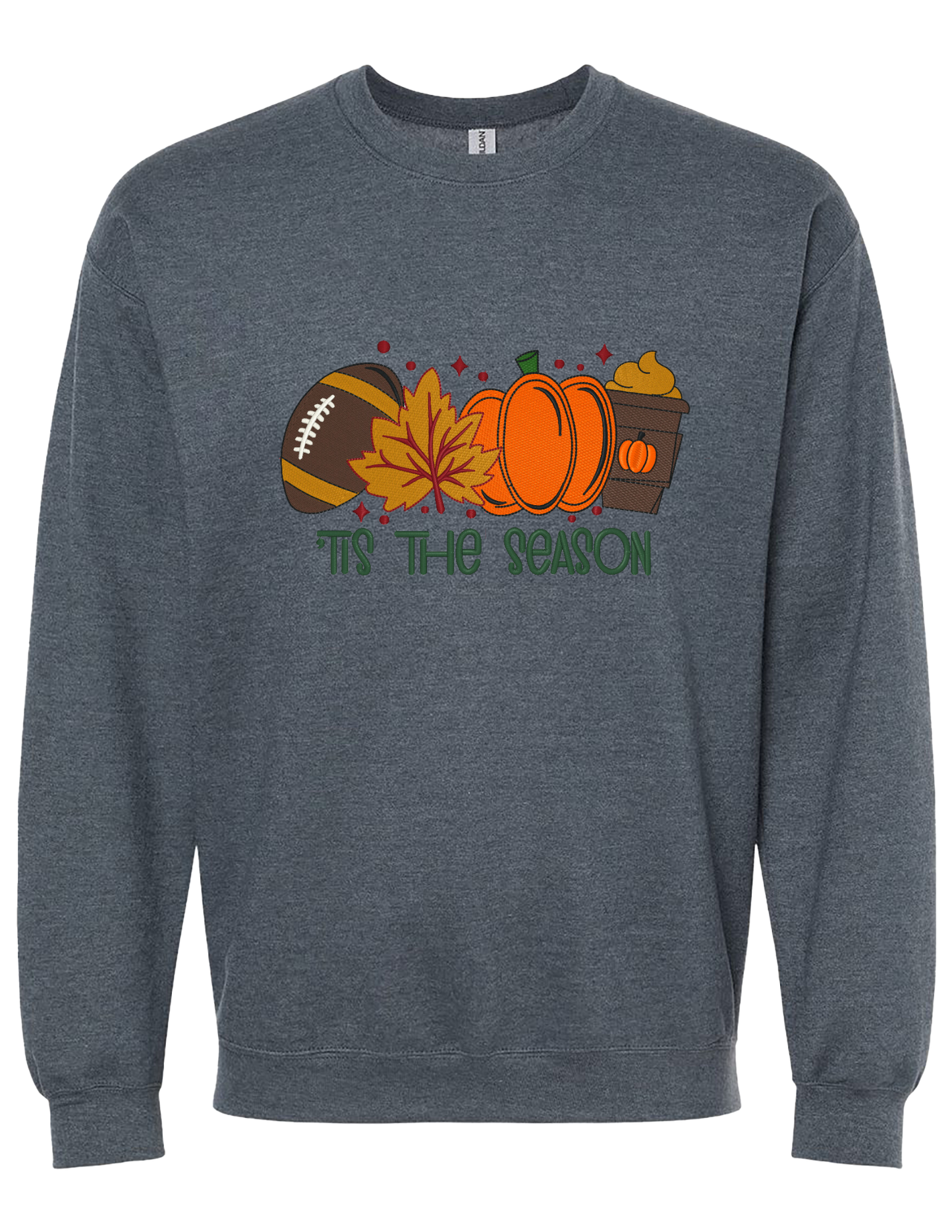 Tis The Season Embroidered Sweatshirt