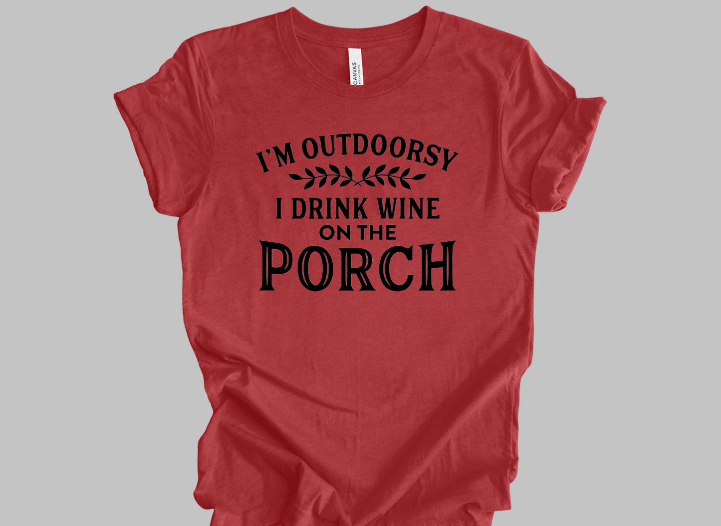 I'm Outdoorsy - Adult Unisex T-Shirt