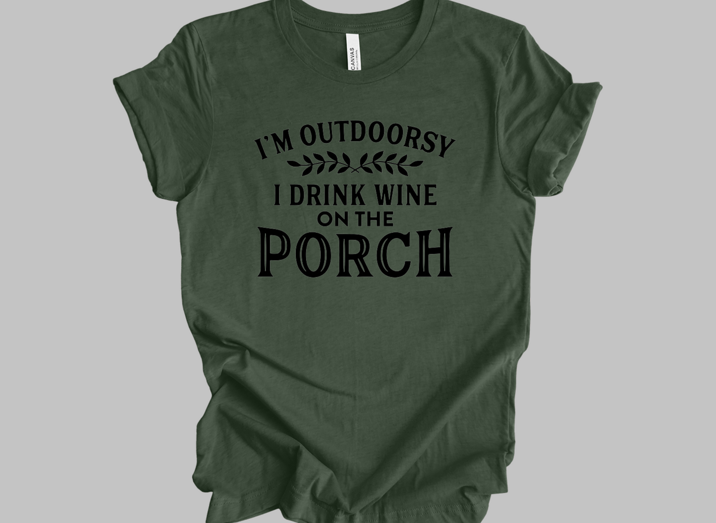 I'm Outdoorsy - Adult Unisex T-Shirt