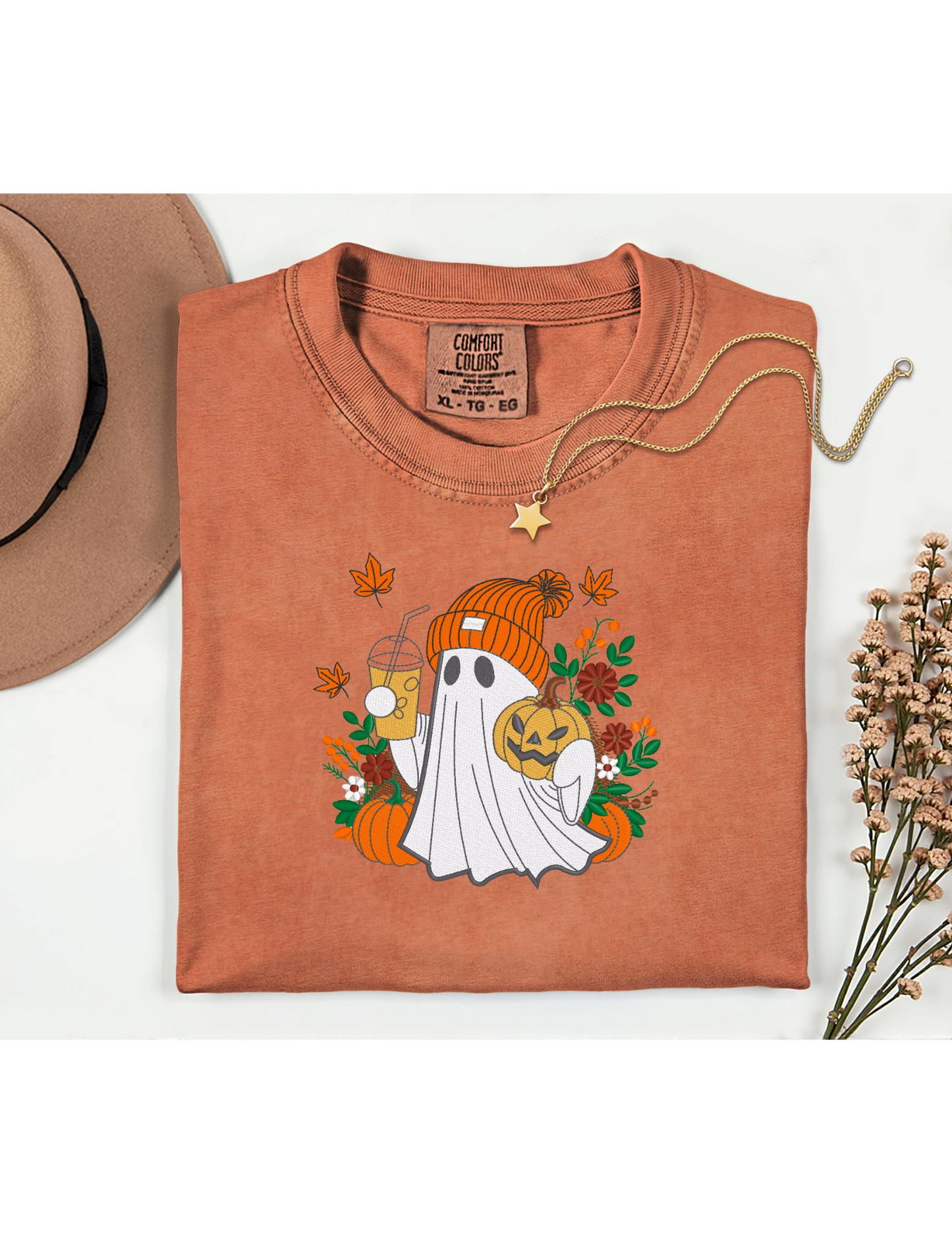 Embroidered-Ghost Coffee