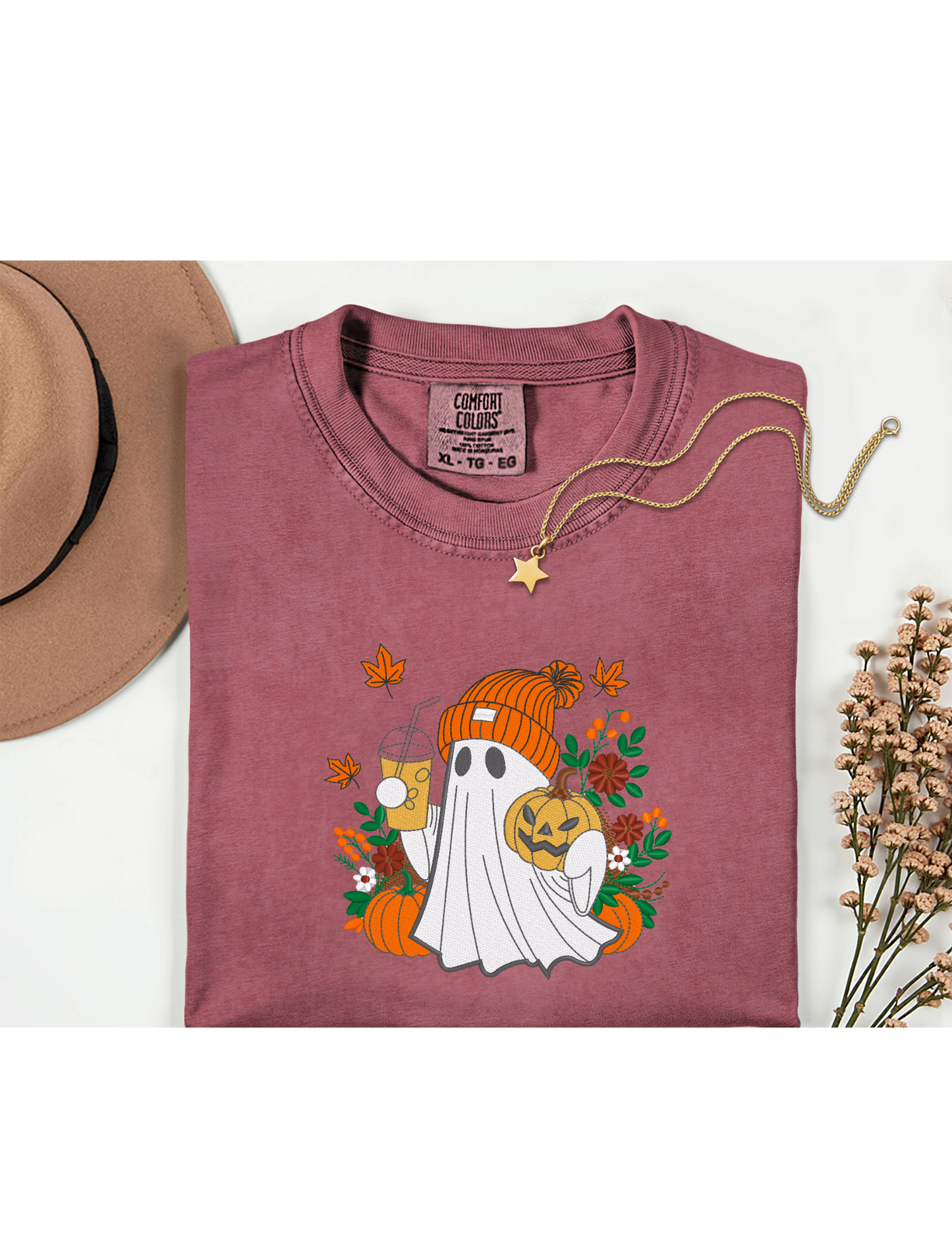 Embroidered-Ghost Coffee