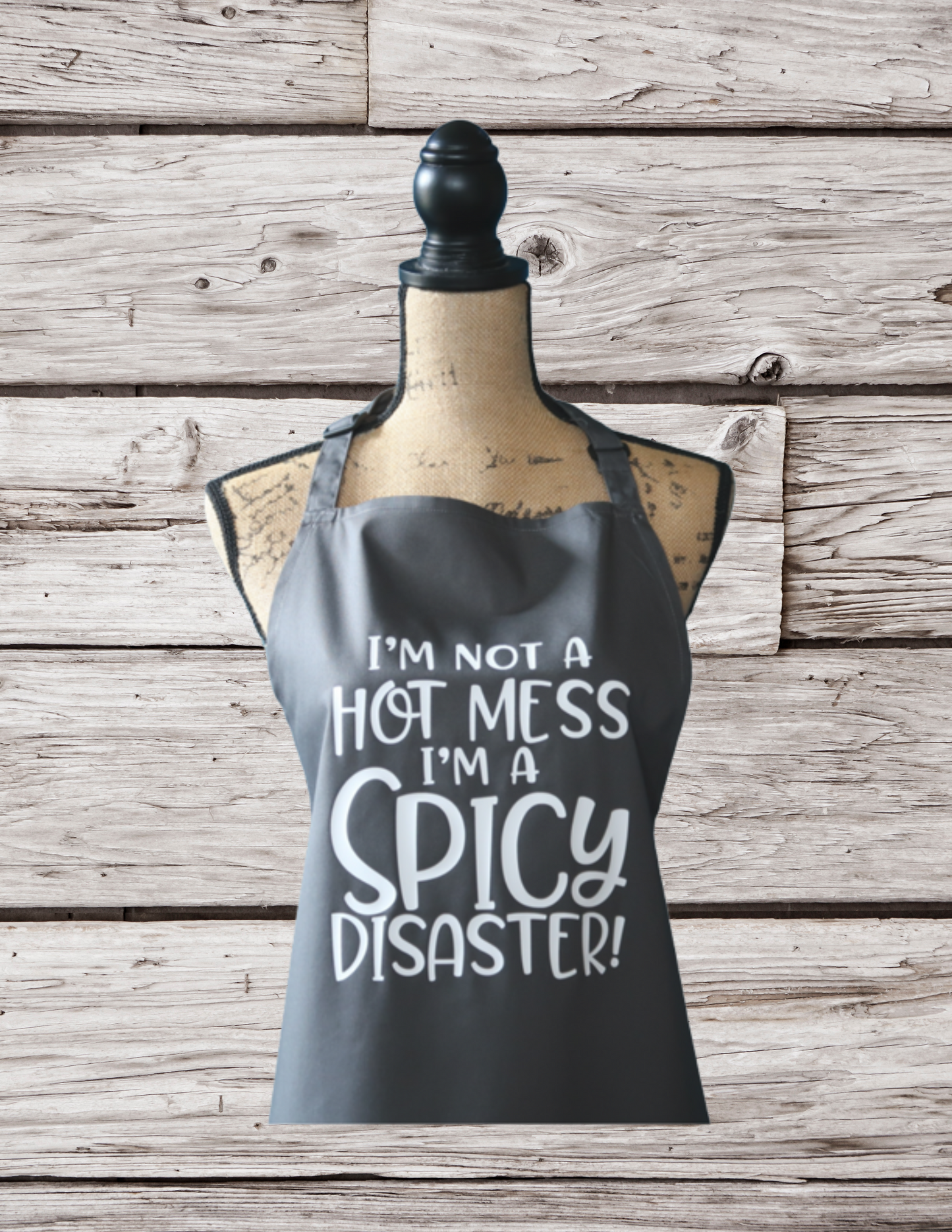 I'm Not A Hot Mess - Adult Kitchen Apron