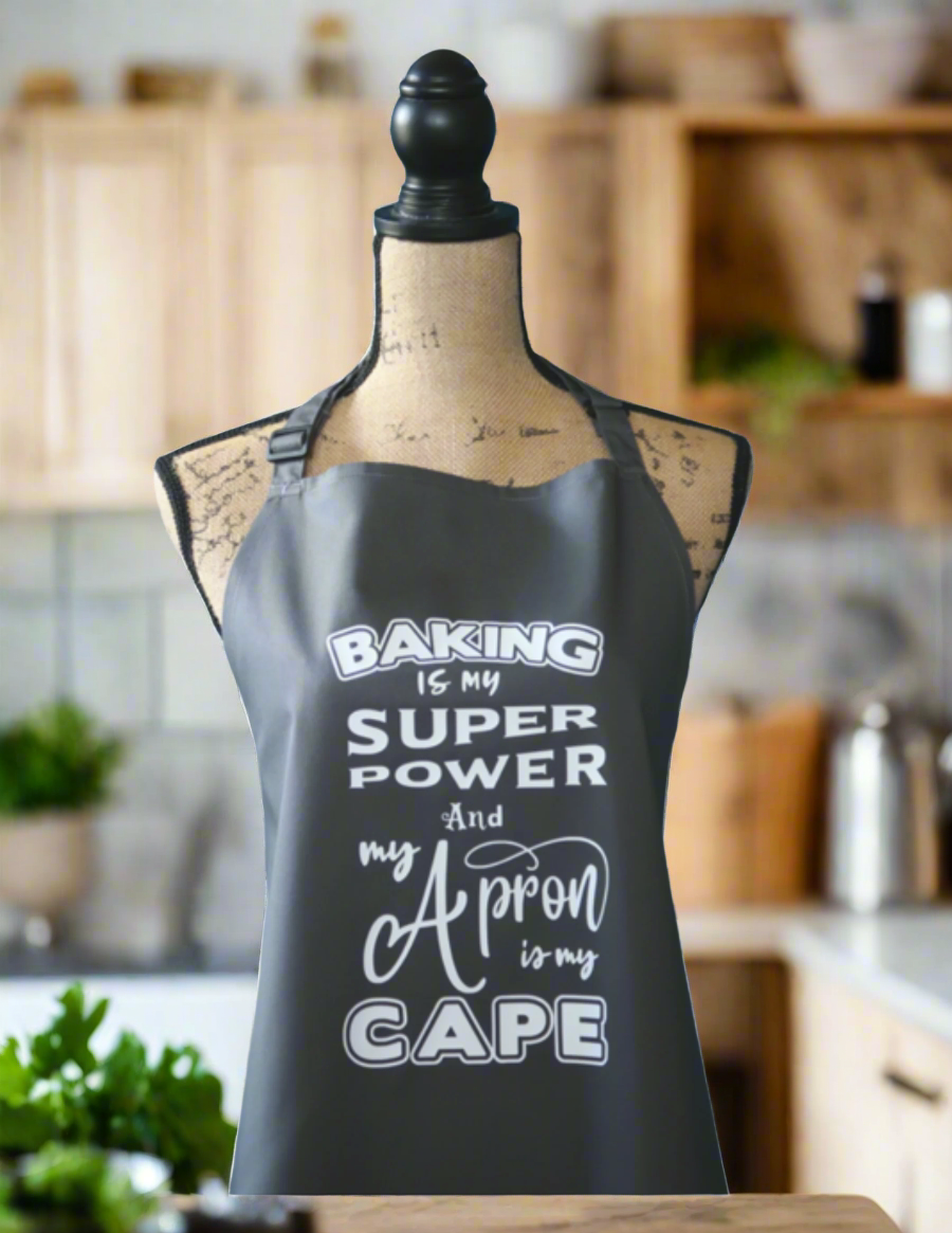 Baking Is My Superpower - Adult Kitchen Apron