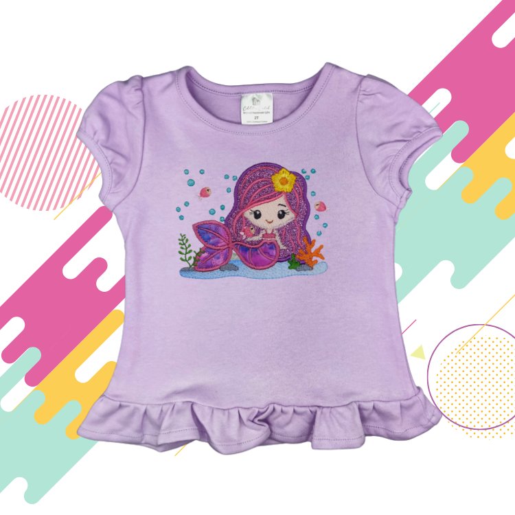 Mermaid - Toddler Top