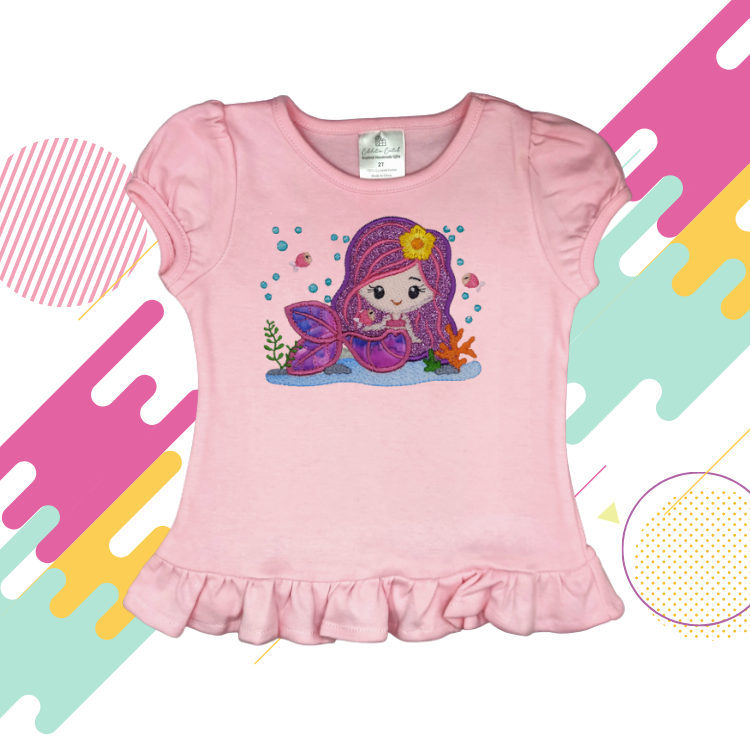 Mermaid - Toddler Top