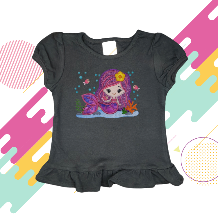 Mermaid - Toddler Top
