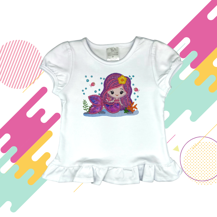 Mermaid - Toddler Top