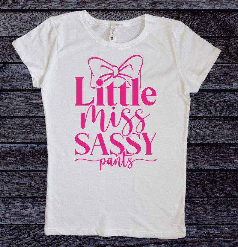 Little Miss Sassy Pants - Youth T-shirt
