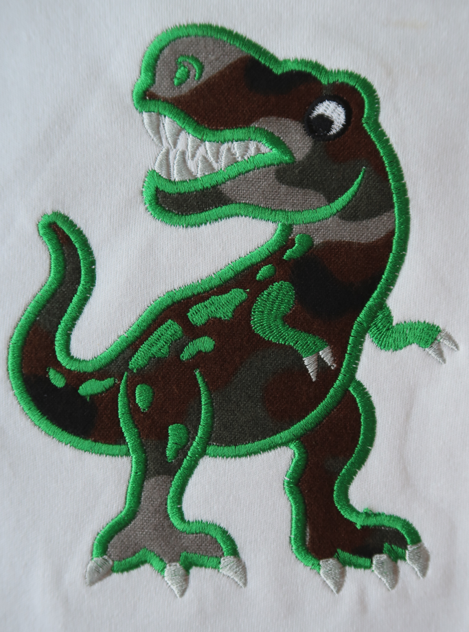 Camo Dino - Baby Bodysuit