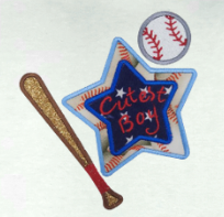 Cutest Boy Baseball - Baby Bodysuit