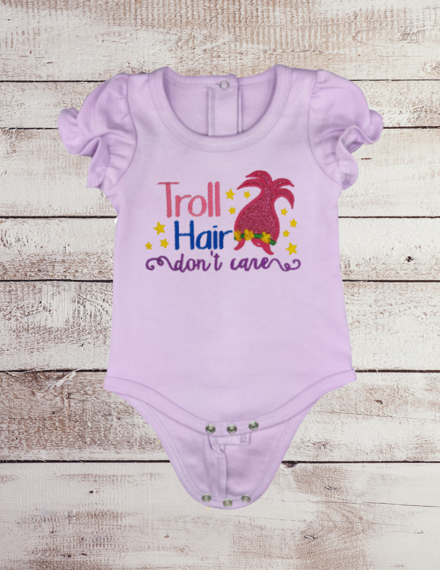 Troll Hair Don't Care - Baby Bodysuit