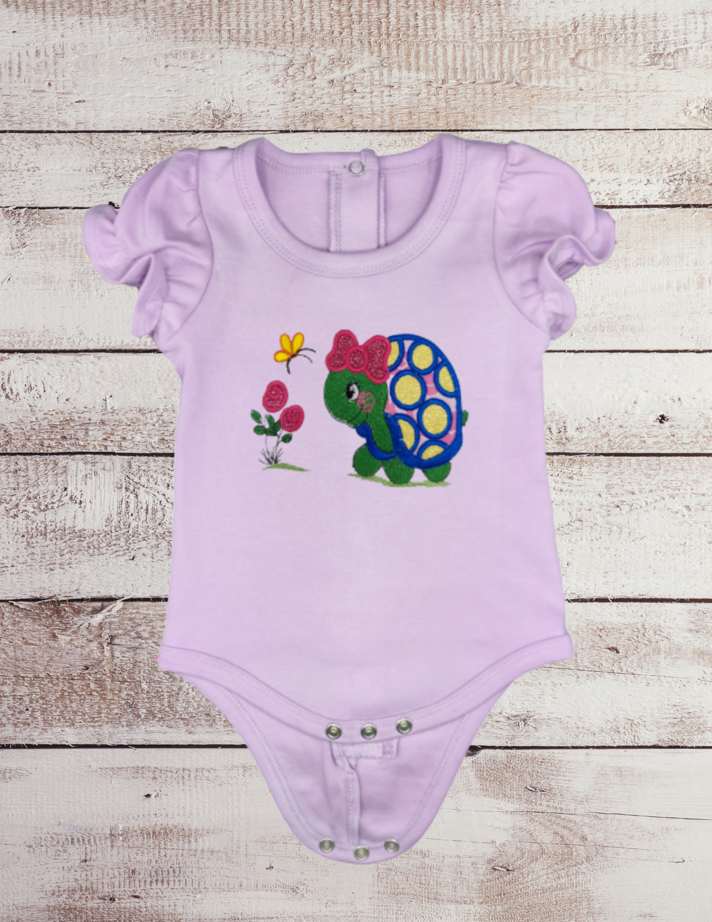 Blushing Turtle - Baby Bodysuit