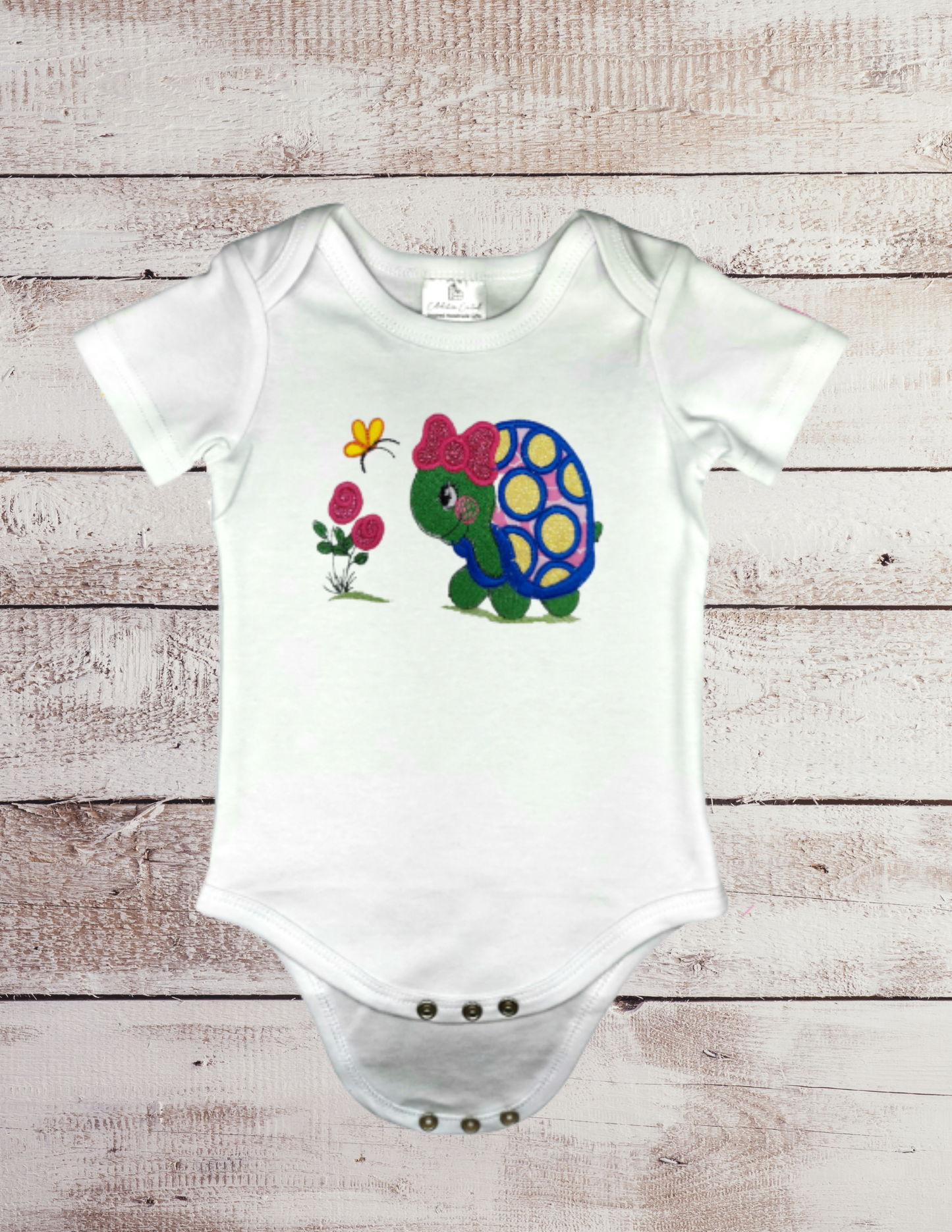 Blushing Turtle - Baby Bodysuit