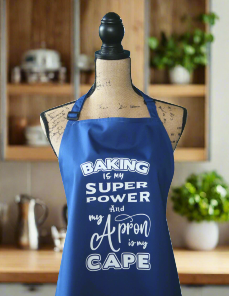 Baking Is My Superpower - Adult Kitchen Apron