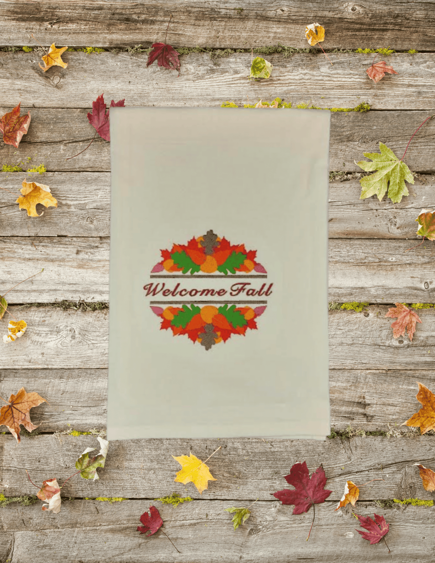 Welcome Fall - Tea Towel