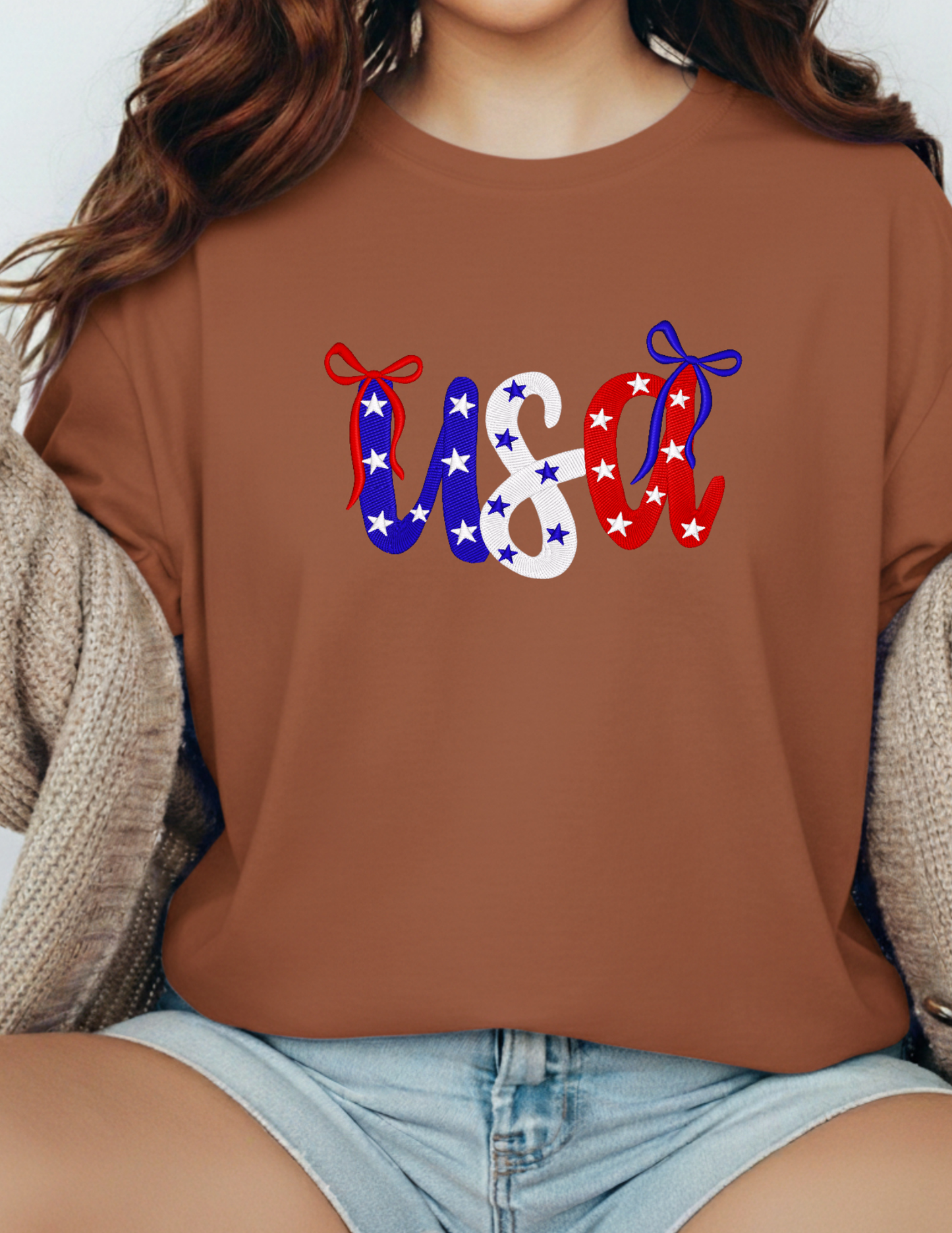 USA-Embroidered Shirt