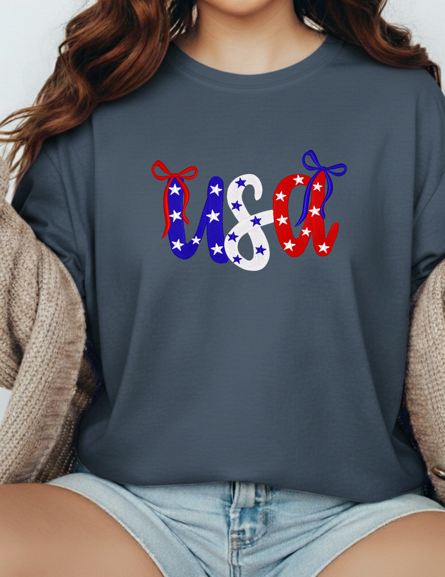 USA-Embroidered Shirt