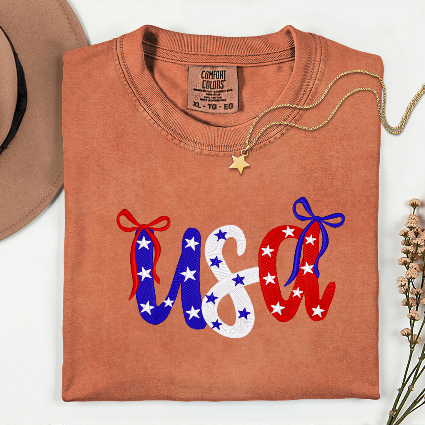USA-Embroidered Shirt