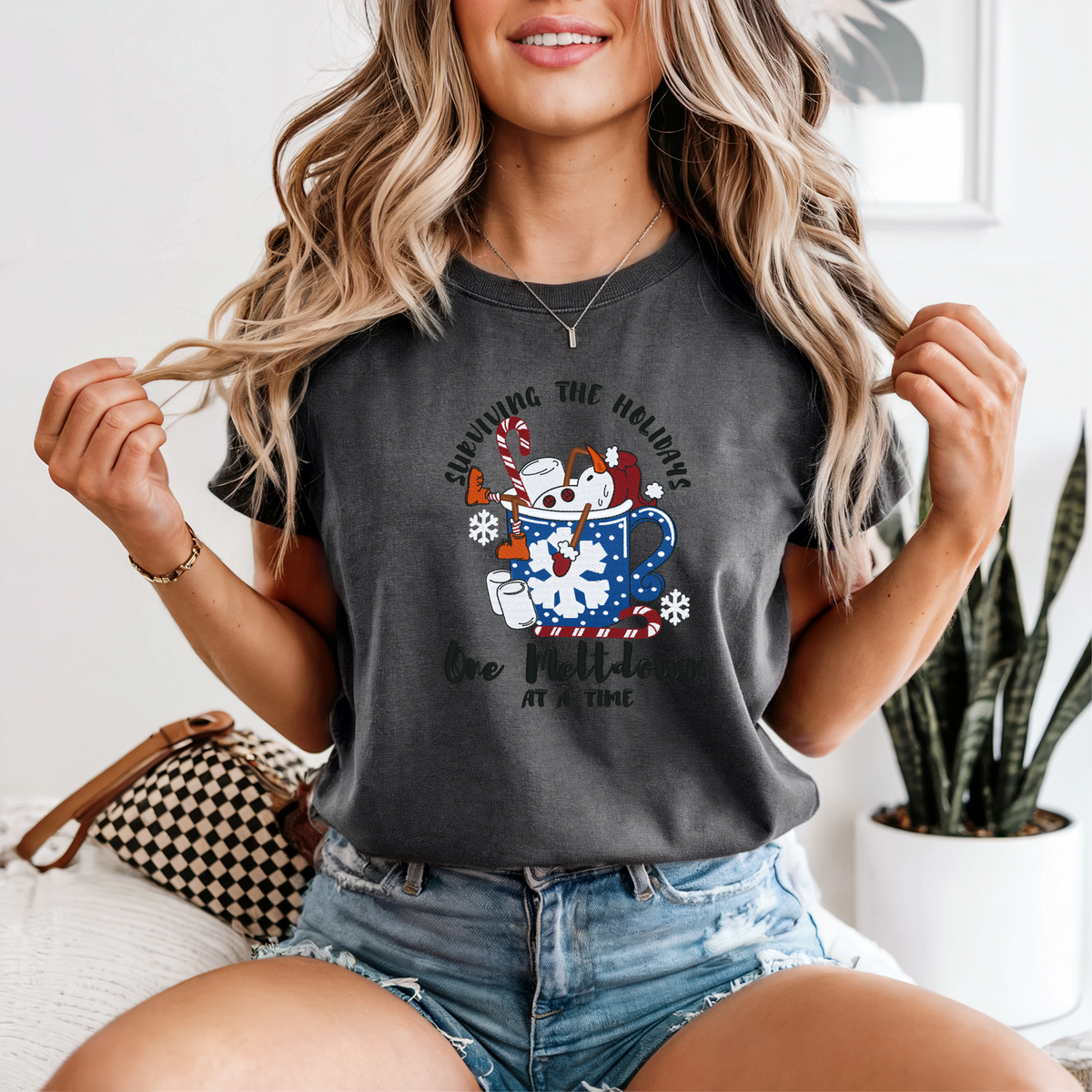 Embroidered Snowman