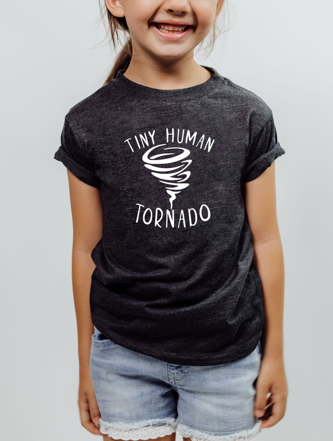 Tiny Human Tornado - Youth T-shirt