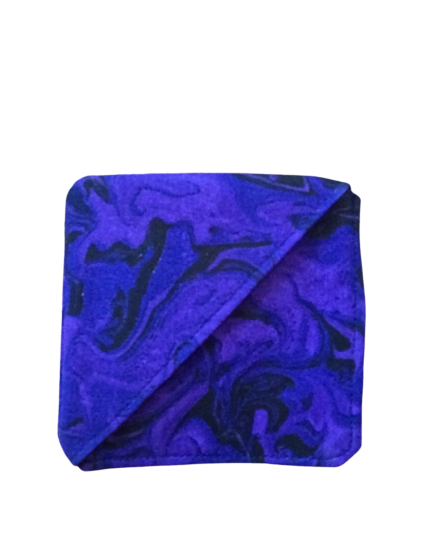 Purple Swirl-Fabric Bookmark