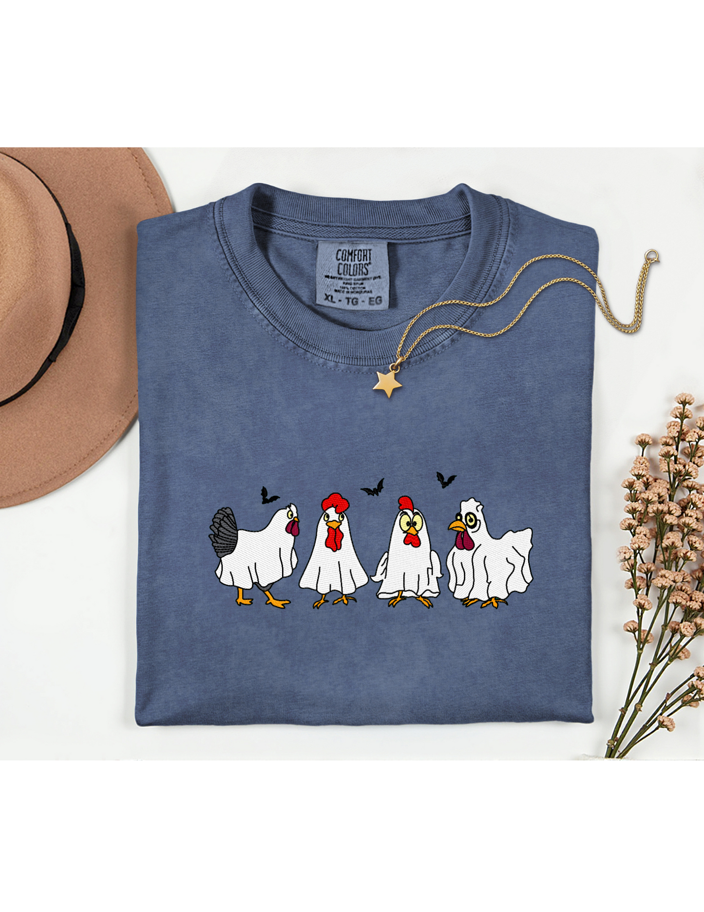 Embroidered-Chicken Ghost