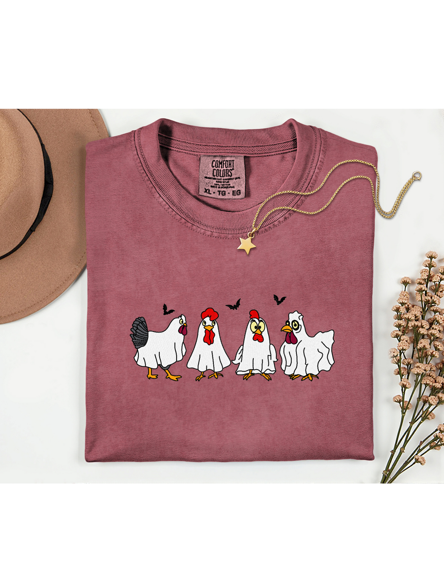 Embroidered-Chicken Ghost