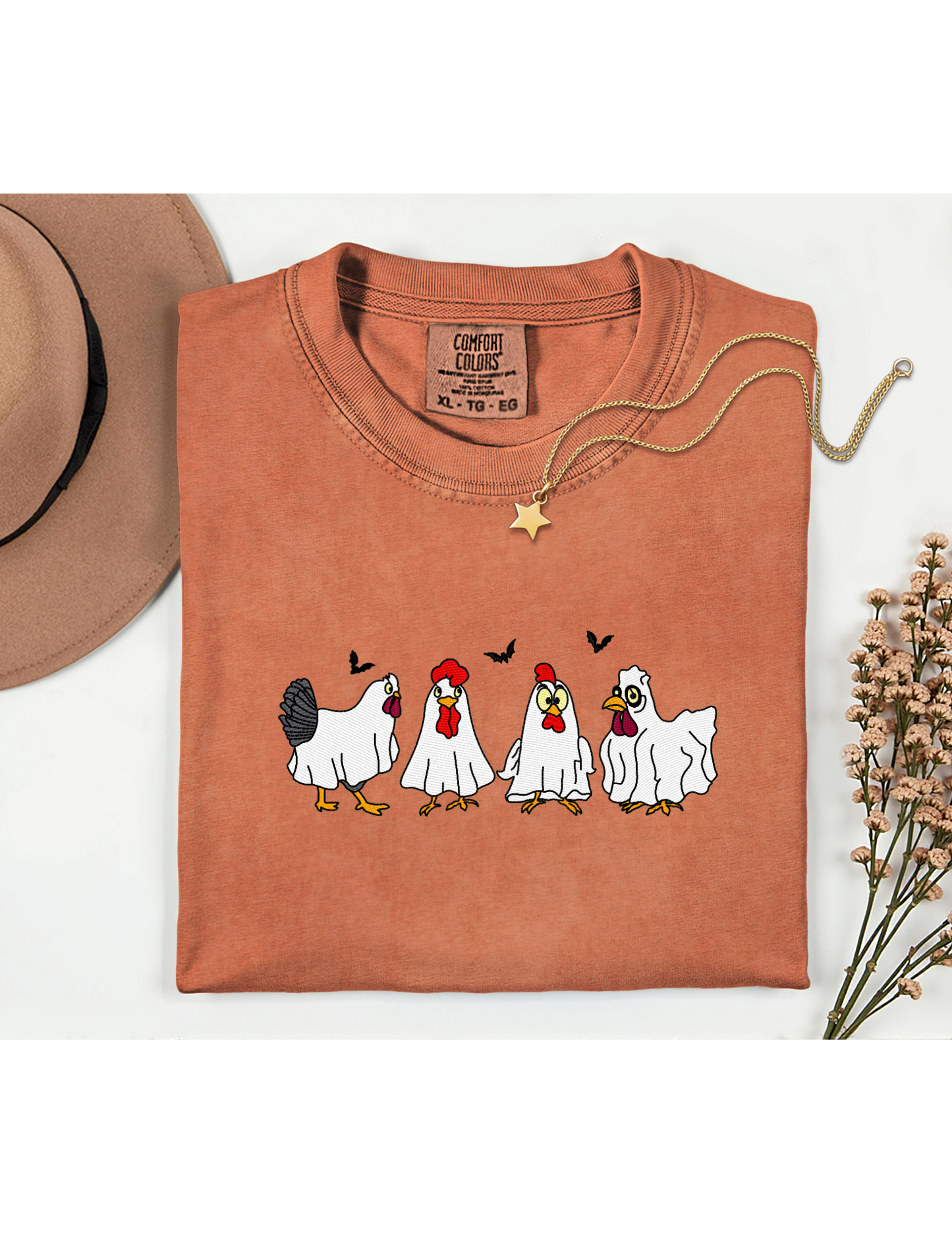 Embroidered-Chicken Ghost