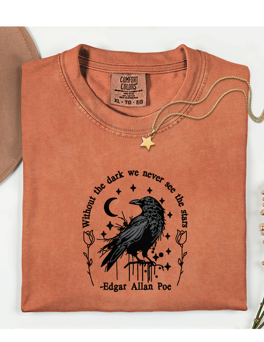 Embroidered Raven Shirt