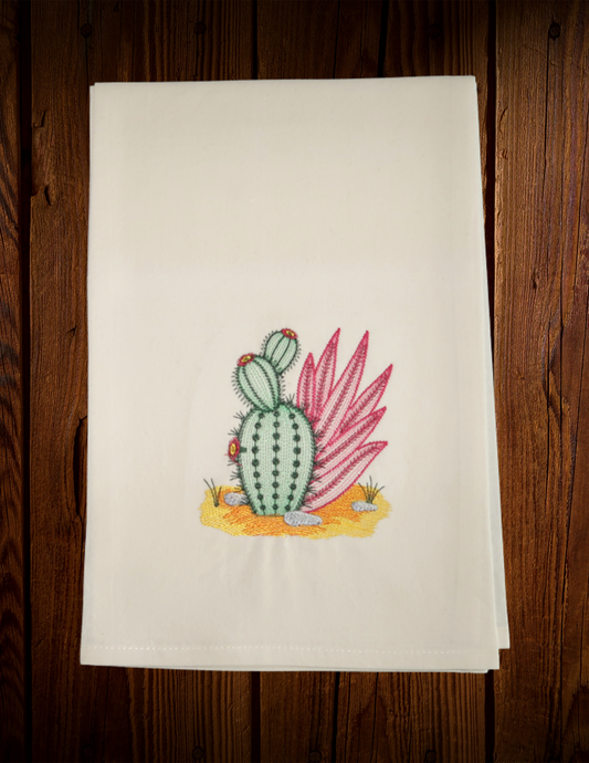 Cactus 3 - Tea Towel