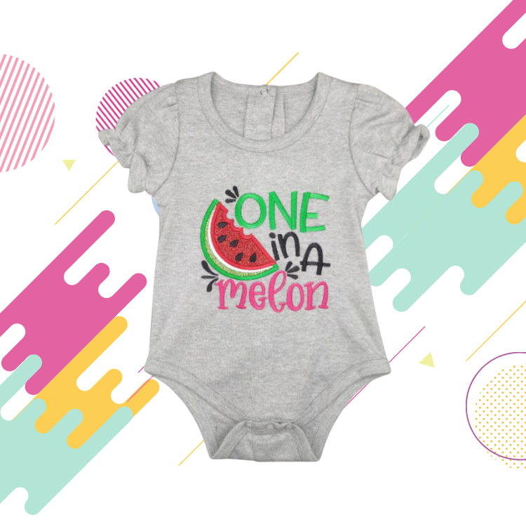One In A Melon Onesie - Baby Bodysuit