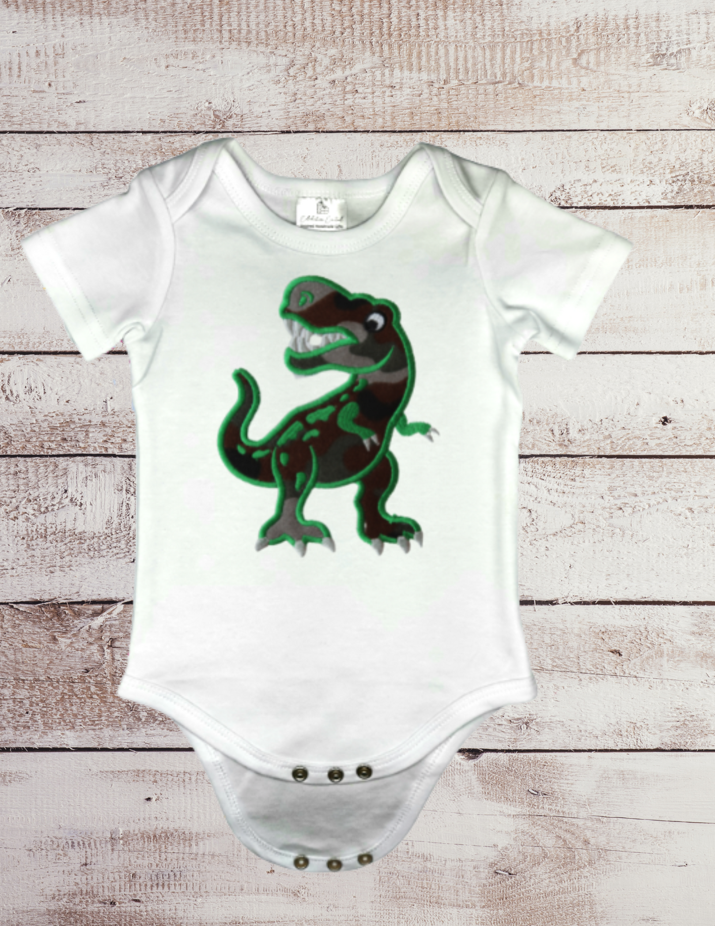 Camo Dino - Baby Bodysuit