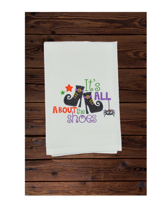 It's All About The Shoes - Tea Towel