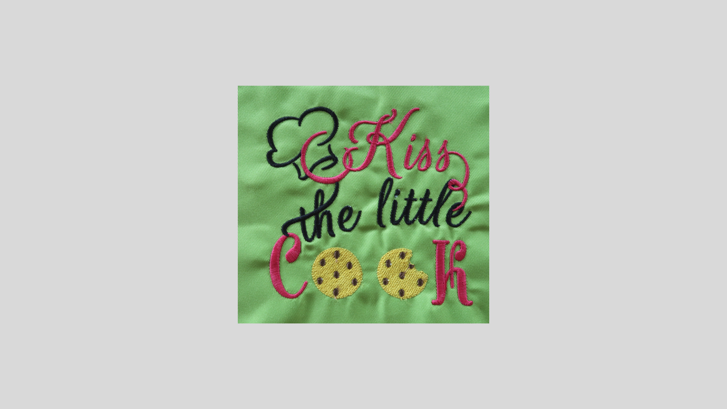 Kiss The Little Cook - Kids Apron
