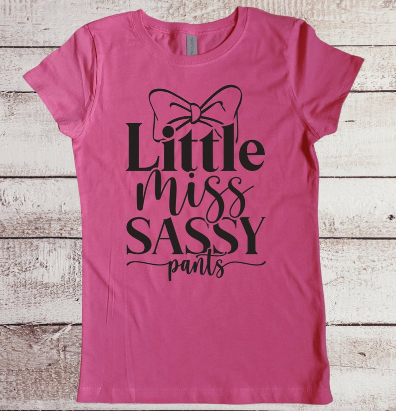 Little Miss Sassy Pants - Youth T-shirt