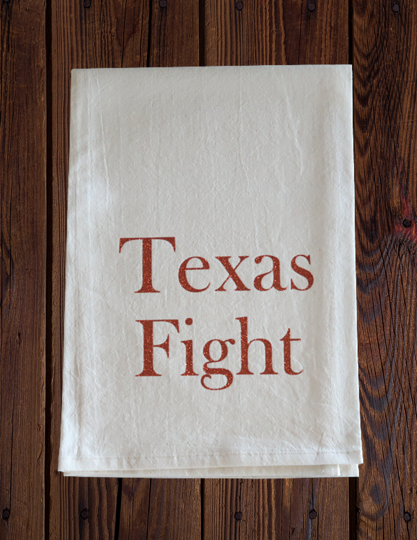 Texas Fight - Tea Towel