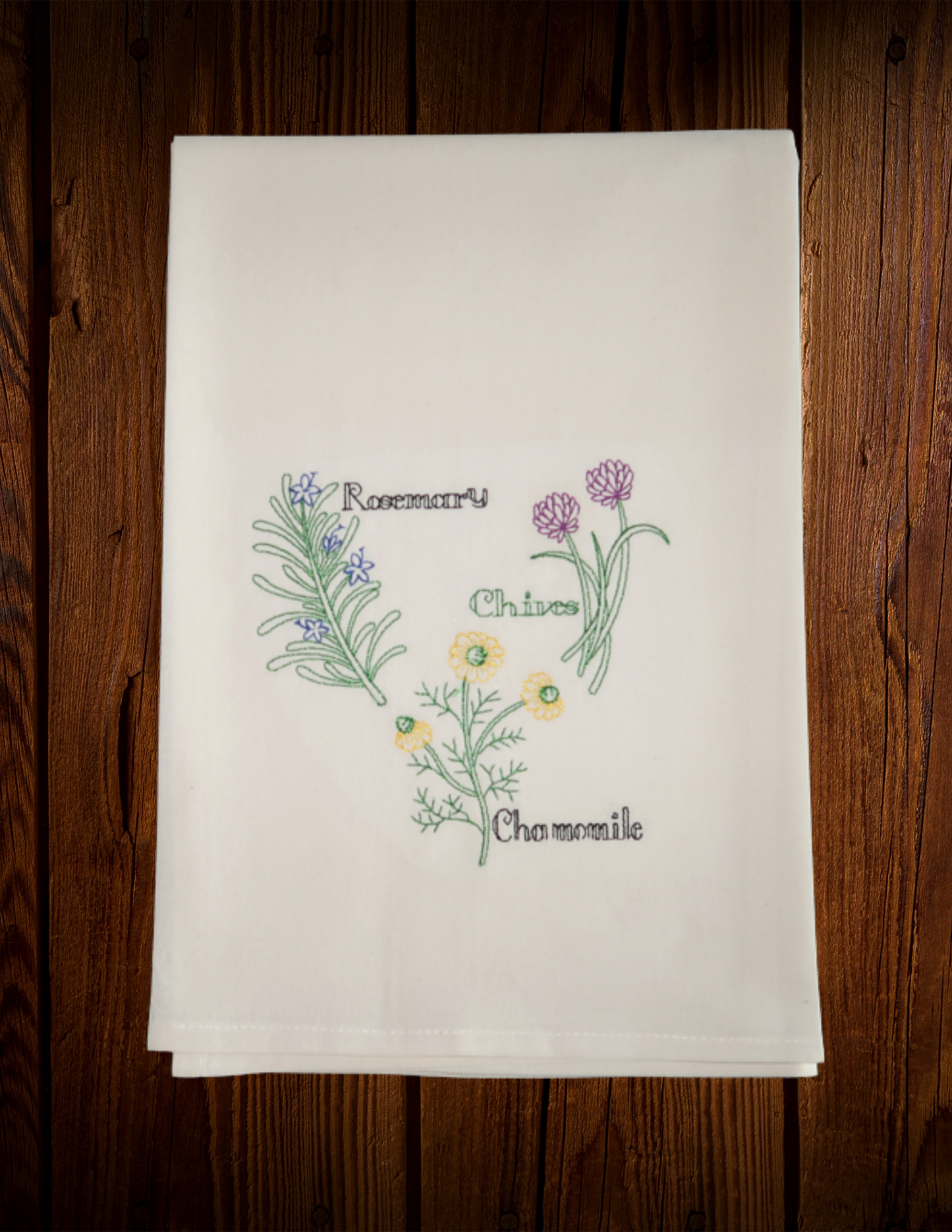Herb Collection (Rosemary) - Tea Towel