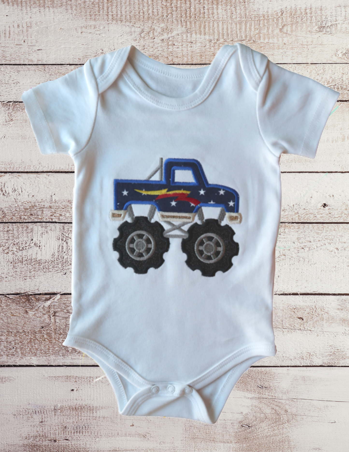 Monster Truck - Baby Bodysuit