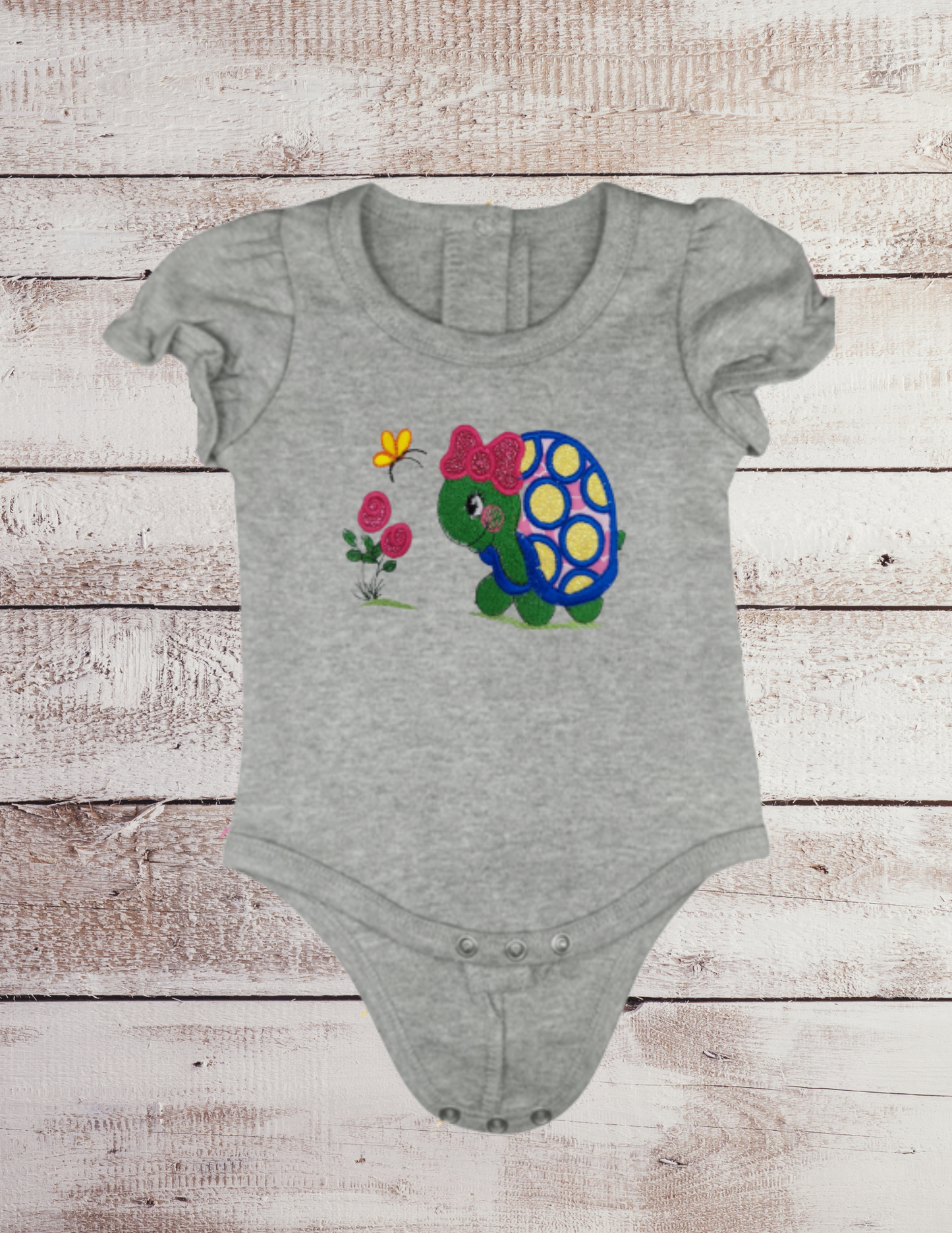 Blushing Turtle - Baby Bodysuit