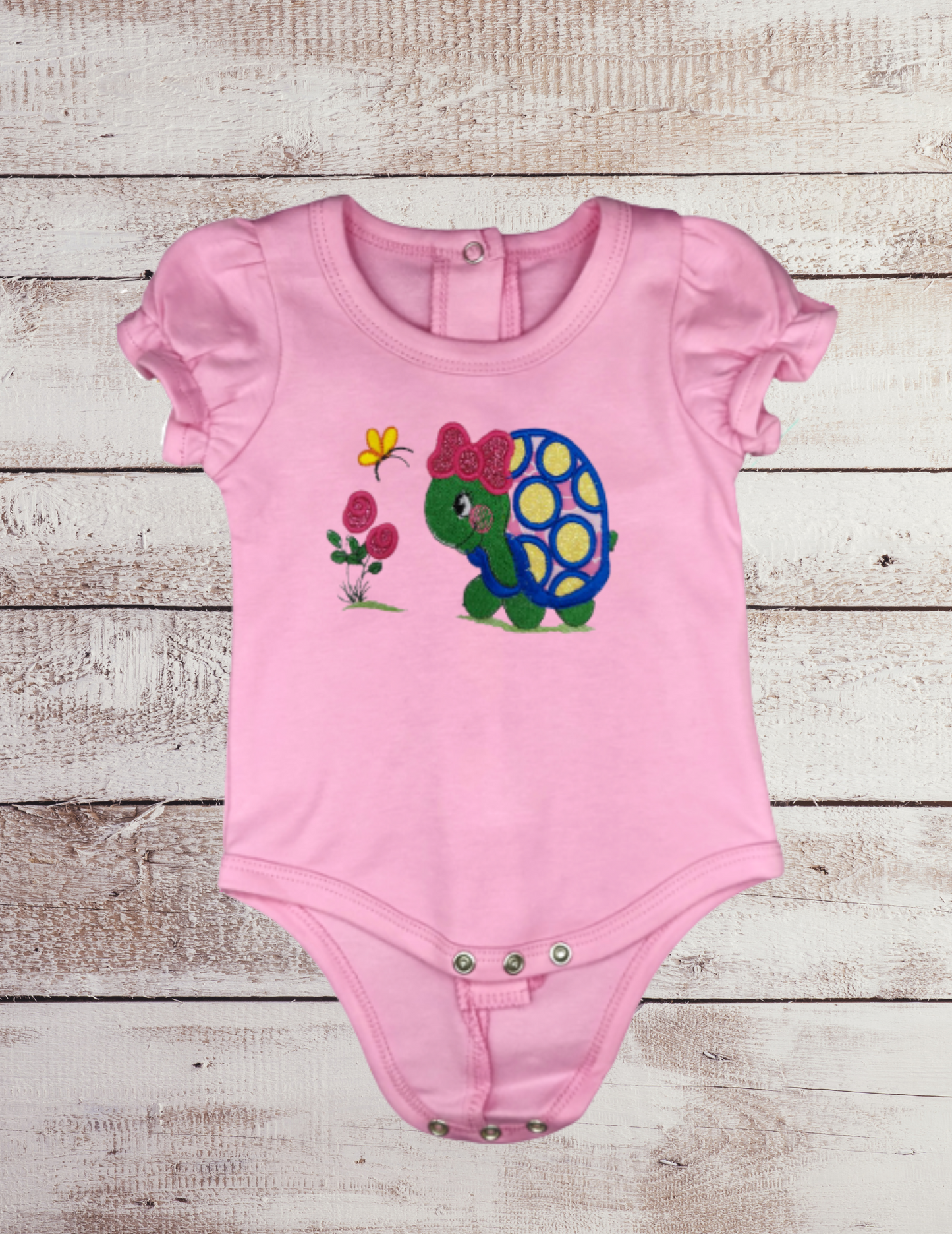 Blushing Turtle - Baby Bodysuit