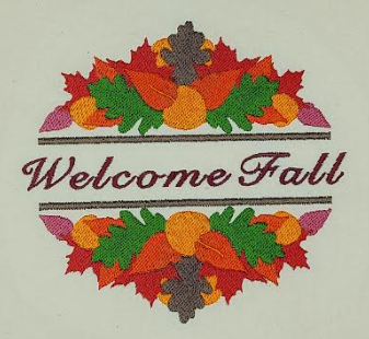 Welcome Fall - Tea Towel